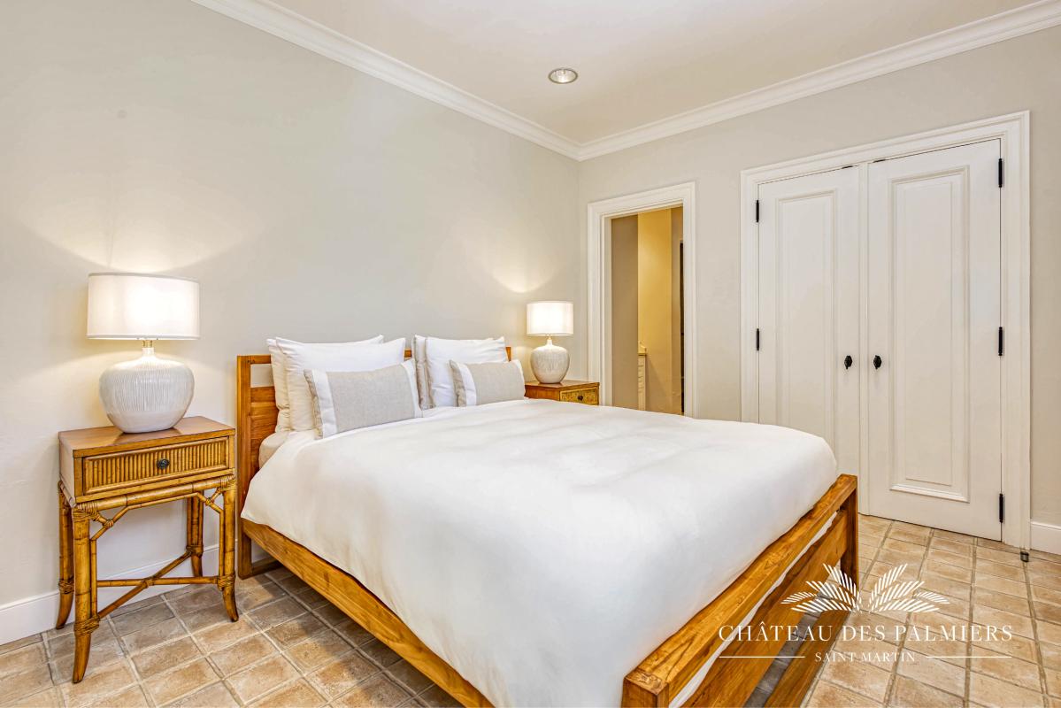 38.Location villa Chateau des Palmiers accés mer Terres Basses Saint Martin